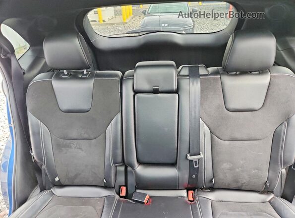2FMPK4AP6LBA37628 2020 FORD EDGE Blue Widok tylnych siedzeń