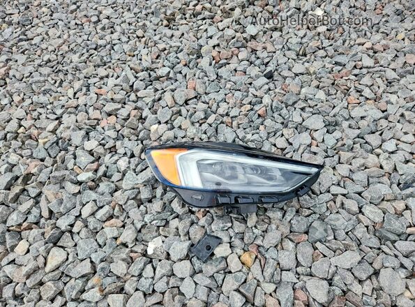 2FMPK4AP6LBA37628 2020 FORD EDGE Blue Widok naklejki z numerem VIN