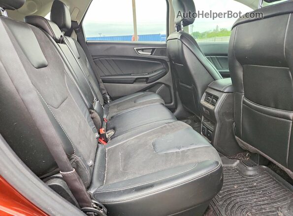2FMPK4AP7GBB00192 2016 FORD EDGE Коричневый Вид задней части салона