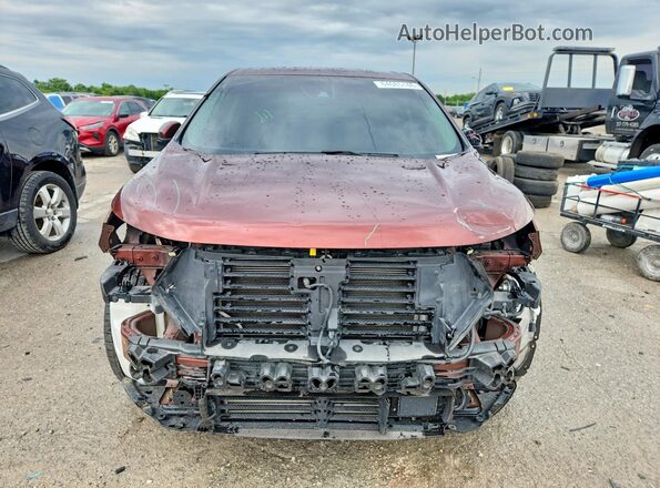 2FMPK4AP7GBB00192 2016 FORD EDGE Коричневый Вид спереди