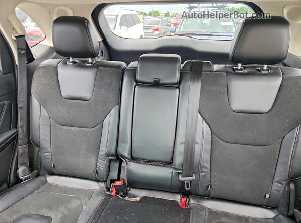 2FMPK4AP7GBB00192 2016 FORD EDGE Коричневый Вид задних сидений