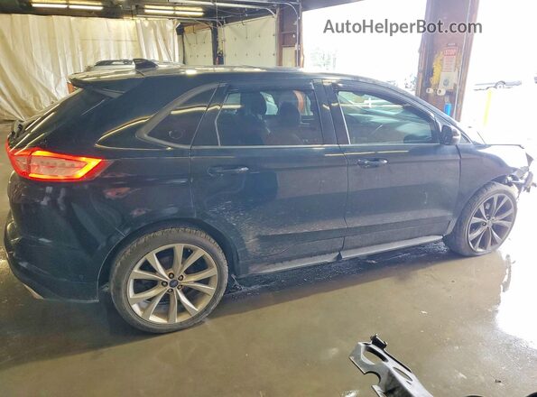 2FMPK4AP7GBB82053 2016 FORD EDGE Black Rear right