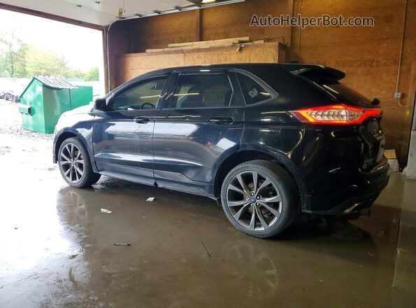 2FMPK4AP7GBB82053 2016 FORD EDGE Black Rear left