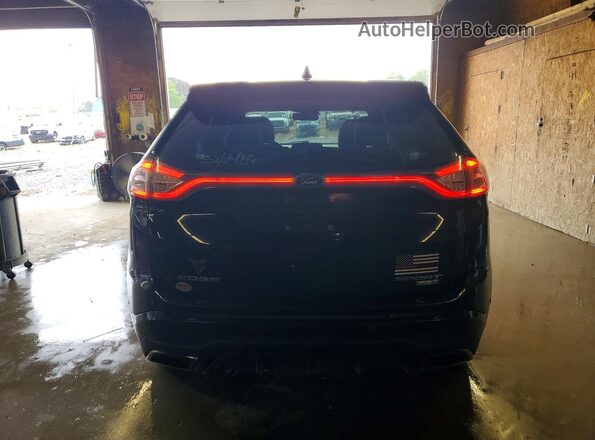 2FMPK4AP7GBB82053 2016 FORD EDGE Black Rear view