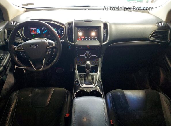 2FMPK4AP7GBB82053 2016 FORD EDGE Black Dashboard view