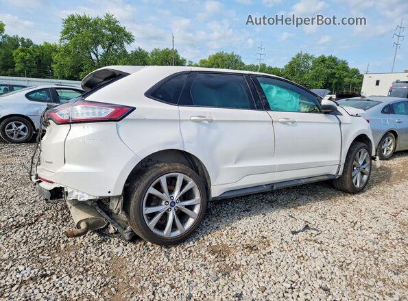 2FMPK4AP7GBC50805 2016 FORD EDGE White Trasero derecho