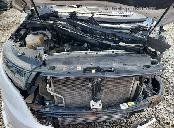 2FMPK4AP7GBC50805 2016 FORD EDGE White Vista interior trasera