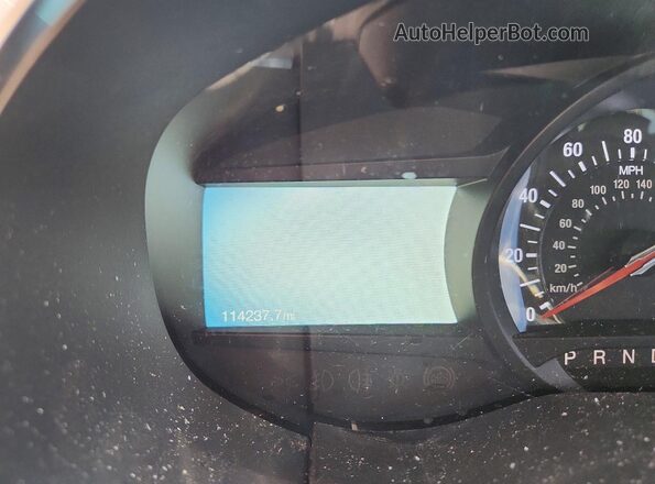 2FMPK4AP7KBB52771 2019 FORD EDGE Gray Widok zestawu wskaźników