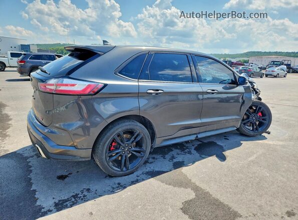 2FMPK4AP7KBB52771 2019 FORD EDGE Gray Tył prawy