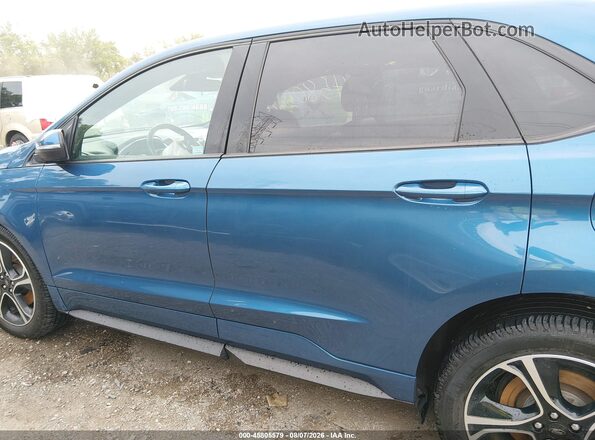 2FMPK4AP7KBB68078 2019 FORD EDGE Blue Панорамний вид салону 360°