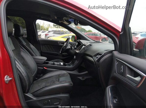 2FMPK4AP7LBA68810 2020 FORD EDGE Red Vista interior delantera