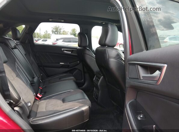 2FMPK4AP7LBA68810 2020 FORD EDGE Red Vista de la etiqueta del VIN