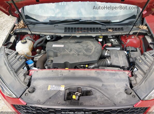 2FMPK4AP7LBA68810 2020 FORD EDGE Red Vista trasera