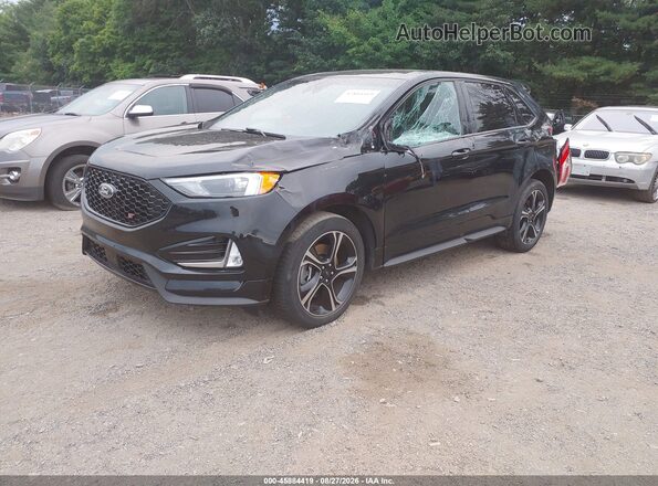 2FMPK4AP7LBA74493 2020 FORD EDGE Black Przód lewy