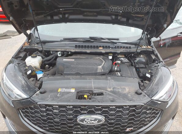 2FMPK4AP7LBA74493 2020 FORD EDGE Black Widok komory silnika
