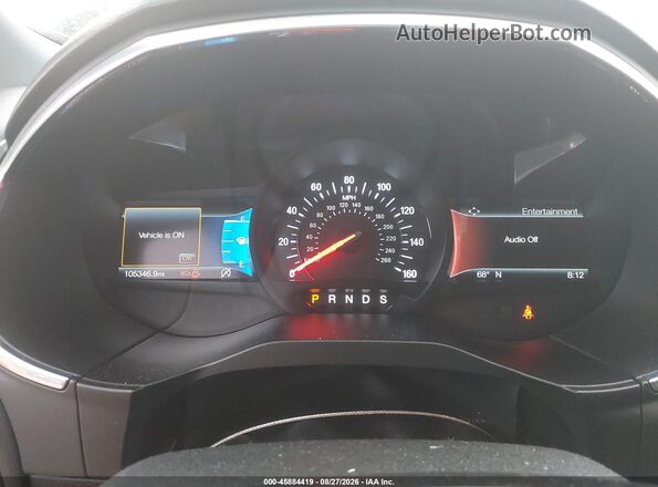 2FMPK4AP7LBA74493 2020 FORD EDGE Black Widok z przodu