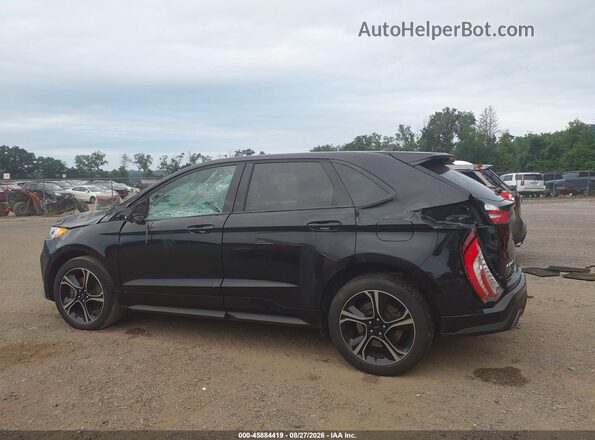 2FMPK4AP7LBA74493 2020 FORD EDGE Black Widok wnętrza z tyłu