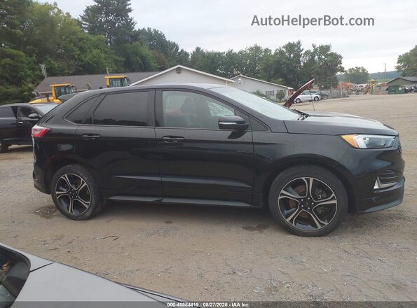 2FMPK4AP7LBA74493 2020 FORD EDGE Black Widok zestawu wskaźników