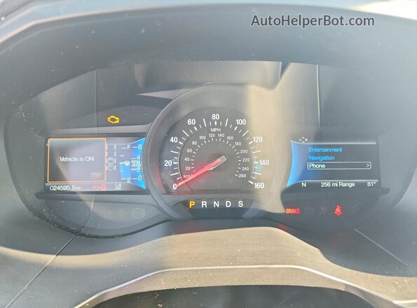 2FMPK4AP7RBA34987 2024 FORD EDGE Red Vista del cuadro de instrumentos