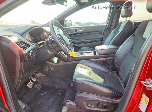 2FMPK4AP7RBA34987 2024 FORD EDGE Red Vista interior delantera