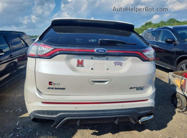 2FMPK4AP8HBC40107 2017 FORD EDGE White Հետևի տեսք