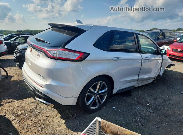2FMPK4AP8HBC40107 2017 FORD EDGE White Հետևի աջ