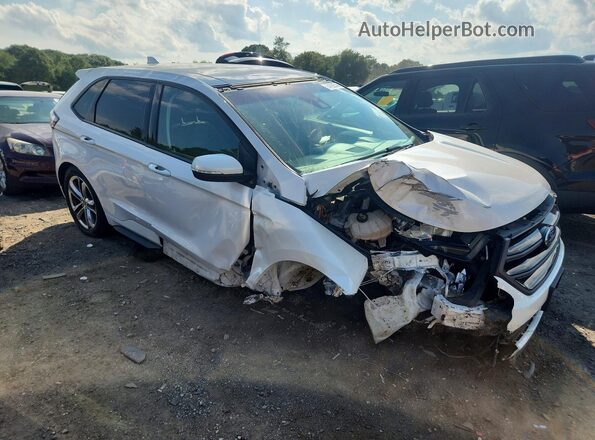 2FMPK4AP8HBC40107 2017 FORD EDGE White Առջևի աջ
