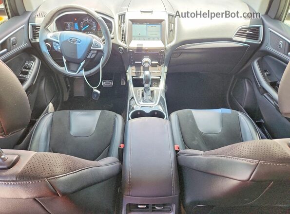 2FMPK4AP9HBC01509 2017 FORD EDGE Red Առջևի վահանակի տեսք