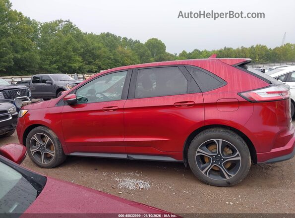 2FMPK4AP9KBB92057 2019 FORD EDGE Красный Панорамный вид салона 360°