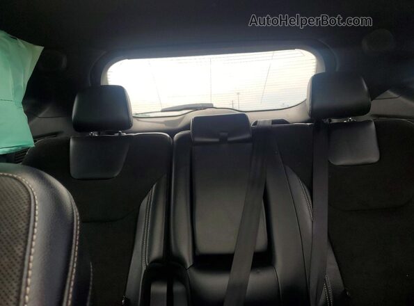 2FMPK4AP9LBB64969 2020 FORD EDGE White Rear seats view