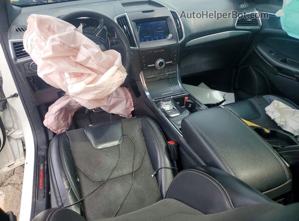 2FMPK4AP9LBB64969 2020 FORD EDGE White Dashboard view
