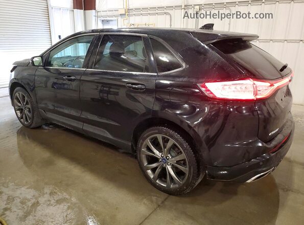 2FMPK4APXHBB99611 2017 FORD EDGE Black Trasero izquierdo