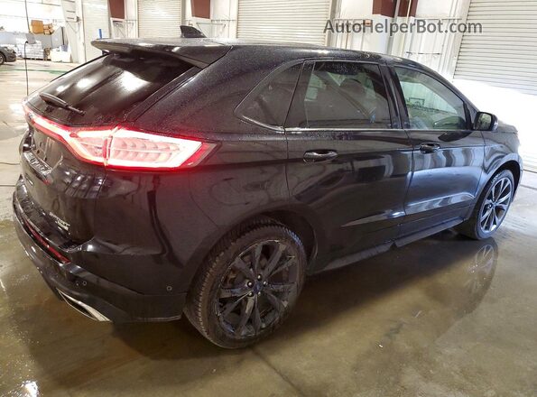 2FMPK4APXHBB99611 2017 FORD EDGE Black Trasero derecho