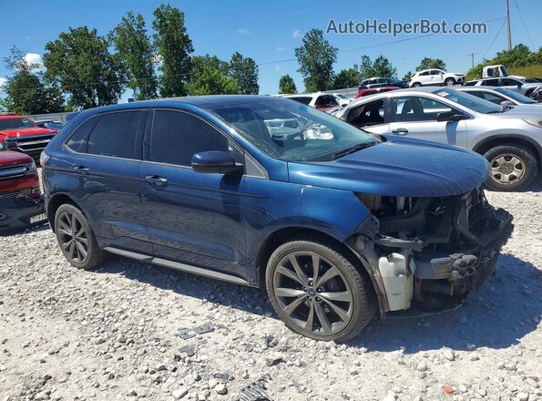 2FMPK4APXHBC56762 2017 FORD EDGE Blue Առջևի աջ