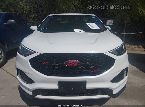 2FMPK4APXLBA69403 2020 FORD EDGE White Widok zestawu wskaźników