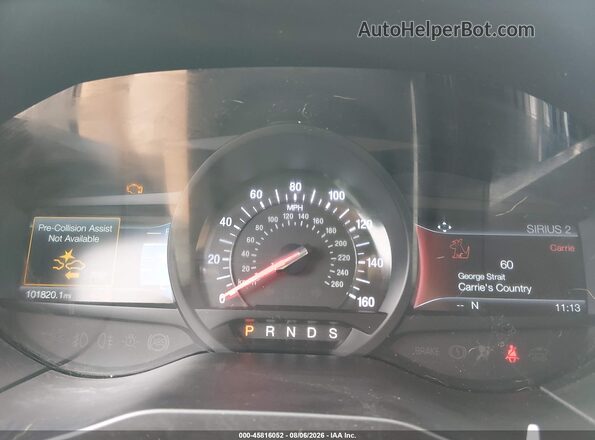 2FMPK4APXLBA96407 2020 FORD EDGE Black Vista de los asientos traseros
