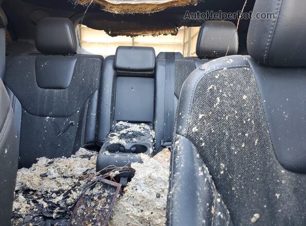 2FMPK4APXMBA33129 2021 FORD EDGE Черный Вид задних сидений