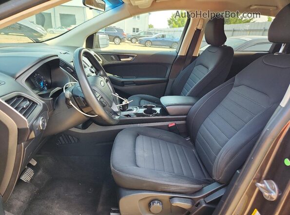 2FMPK4G90JBB96070 2018 FORD EDGE Gray Вид салону спереду