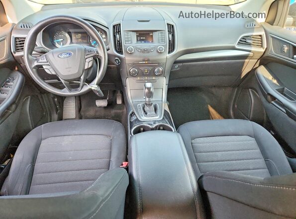 2FMPK4G90JBB96070 2018 FORD EDGE Gray Вид панелі приладів