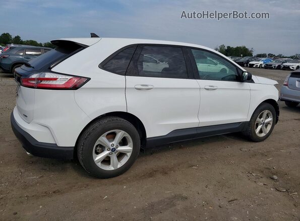 2FMPK4G90KBC44247 2019 FORD EDGE White Trasero derecho