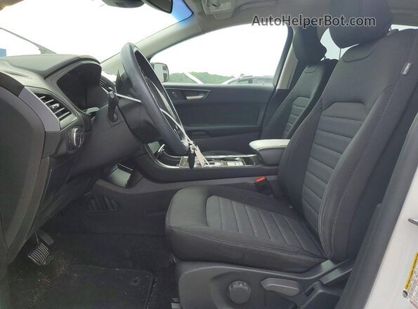 2FMPK4G90KBC44247 2019 FORD EDGE White Vista interior delantera