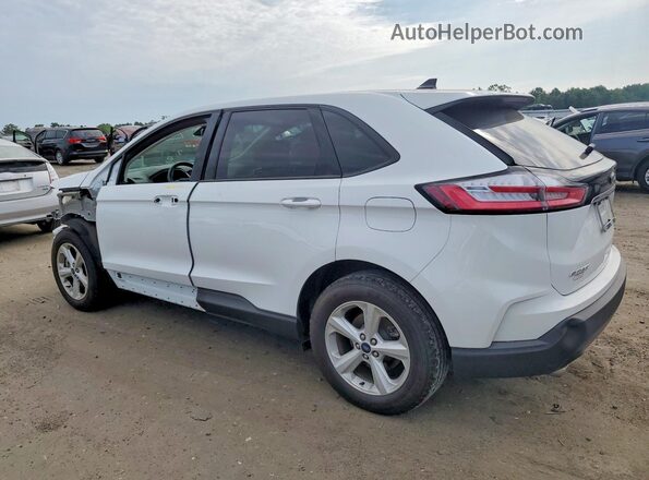 2FMPK4G90KBC44247 2019 FORD EDGE White Trasero izquierdo