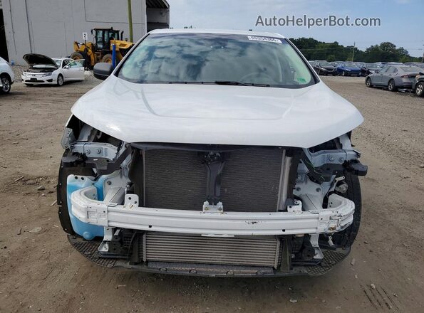 2FMPK4G90KBC44247 2019 FORD EDGE White Vista frontal