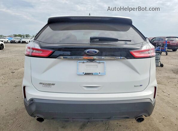 2FMPK4G90KBC44247 2019 FORD EDGE White Vista trasera
