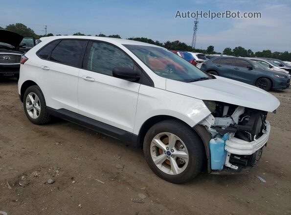 2FMPK4G90KBC44247 2019 FORD EDGE White Delantero derecho