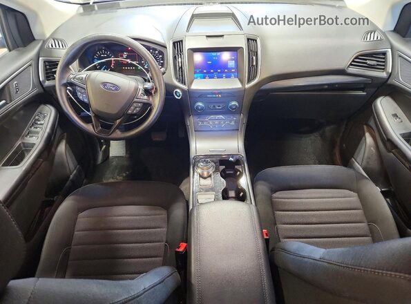 2FMPK4G90LBA72903 2020 FORD EDGE White Dashboard view