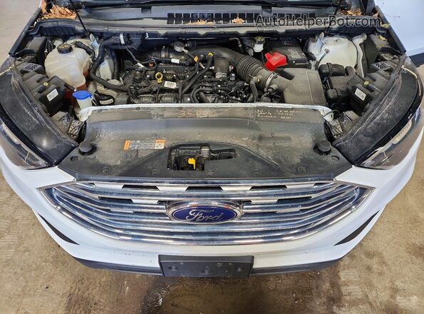 2FMPK4G90LBA72903 2020 FORD EDGE White Engine compartment view