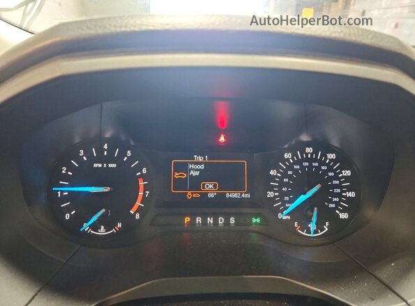 2FMPK4G90LBA72903 2020 FORD EDGE White Instrument cluster view