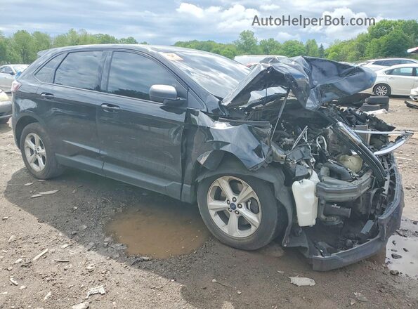 2FMPK4G90LBA90317 2020 FORD EDGE Черный Передняя правая четверть