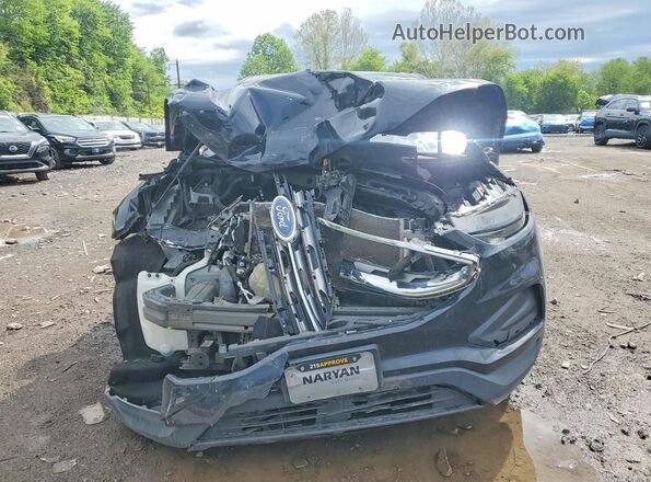 2FMPK4G90LBA90317 2020 FORD EDGE Черный Вид спереди